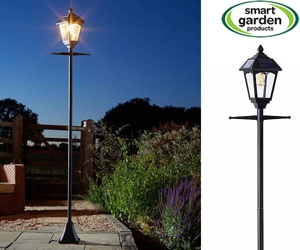 Large image of Smart Solar - Victoriana 365 - 200 Lumens Solar Lamp Post