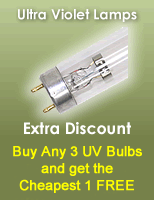 Ultra Violet Lamps - Special Offer