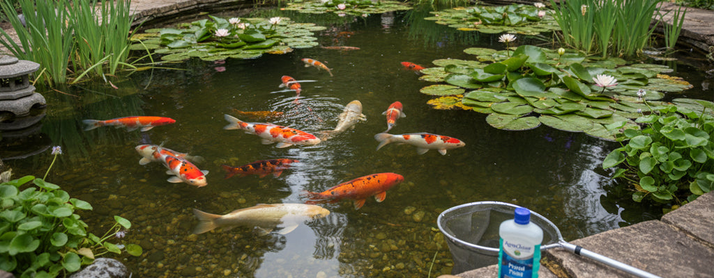 Pond Fish Symptoms and Treatment Selection Advice