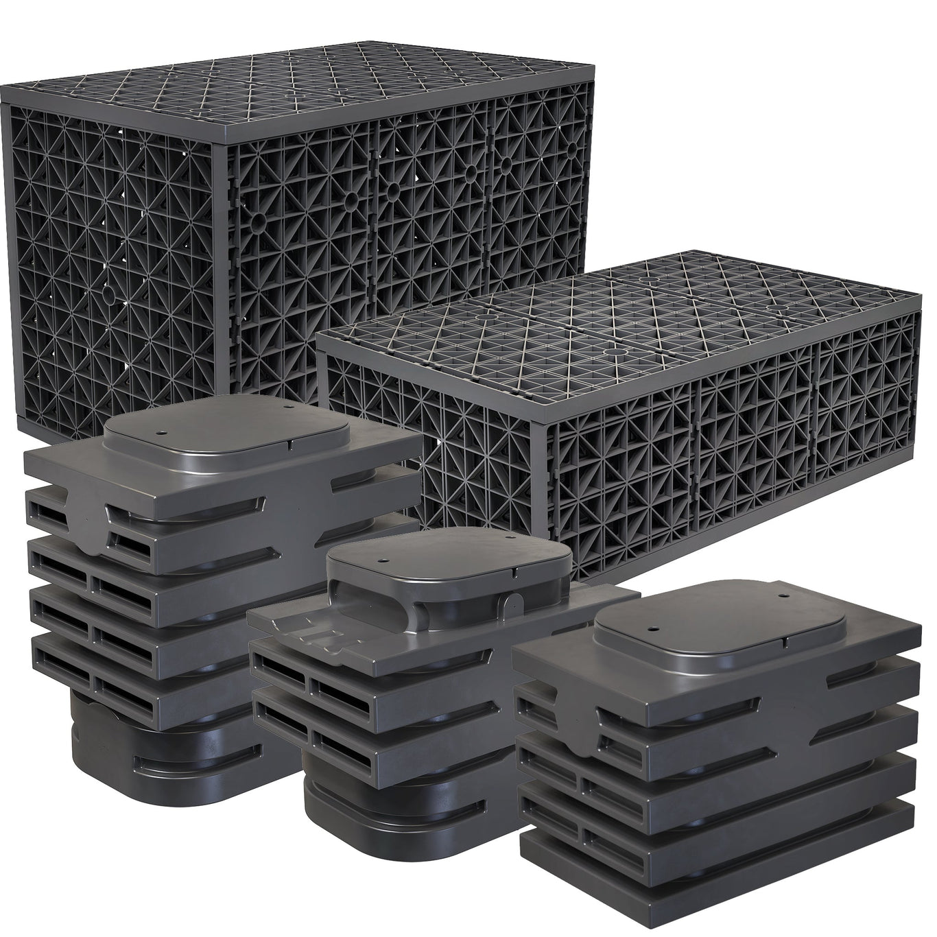 Oase Pondless Waterfall Grids and Pump Vaults