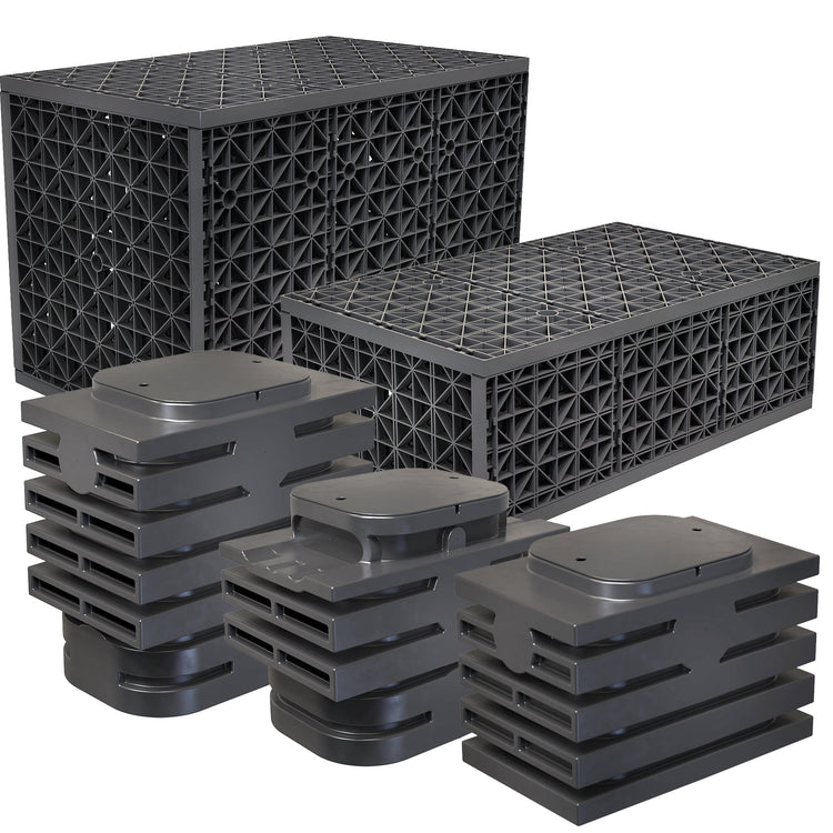 Oase Pondless Waterfall Grids and Pump Vaults