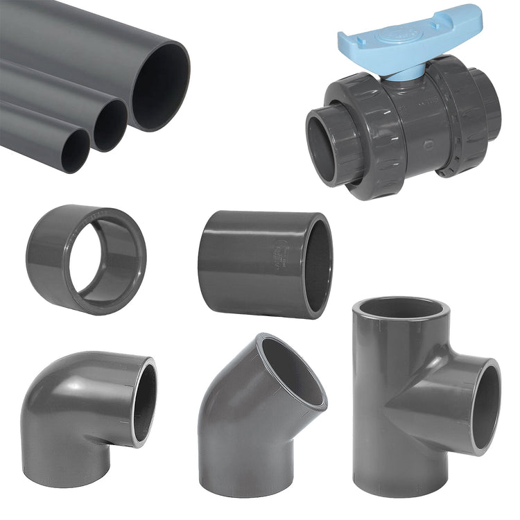 Solvent Weld Pipework And Fittings
