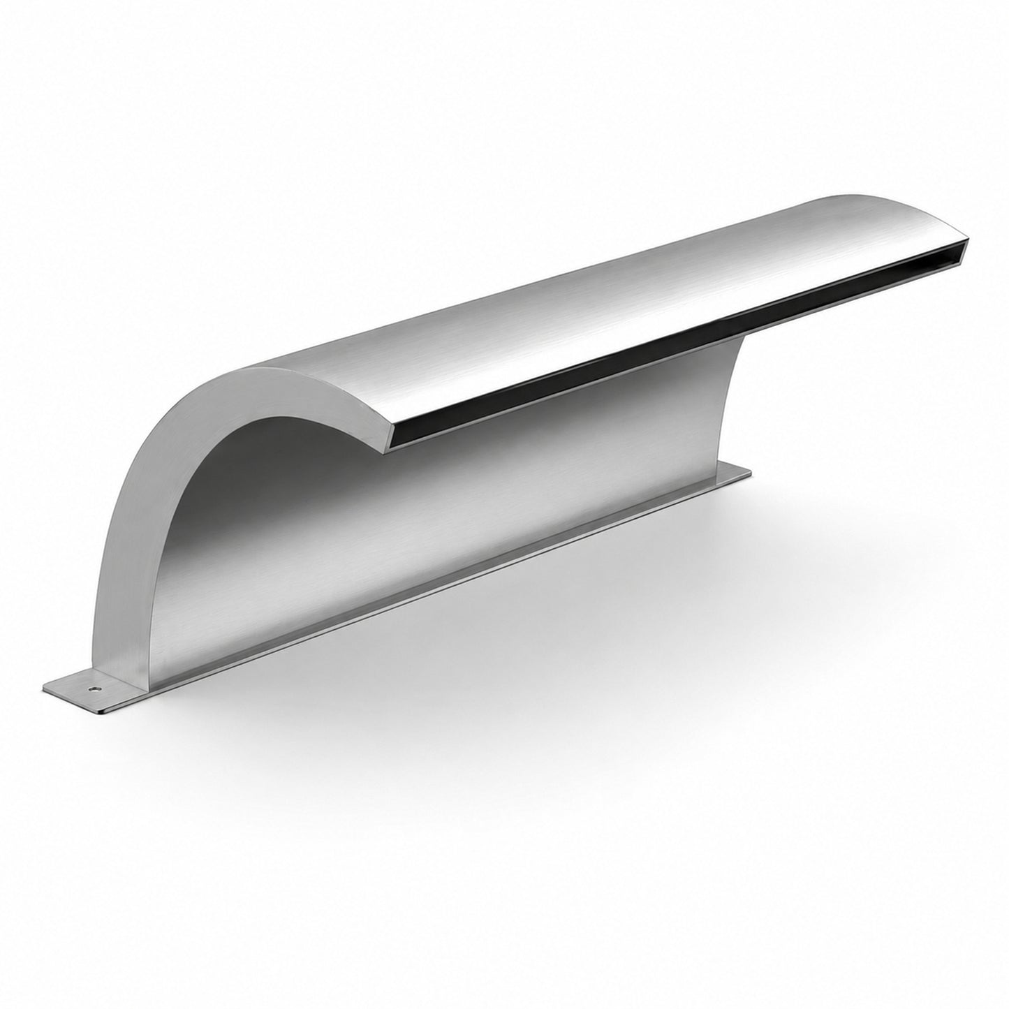 Arc Stainless Steel Curved Waterfall 600mm Back Entry