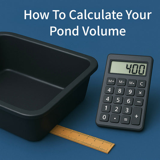 How to calculate your pond volume - Help article - Square