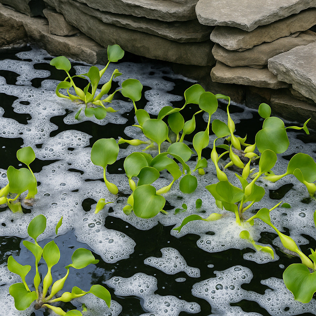 How to Clear and Prevent Pond Protein Foam - Sq