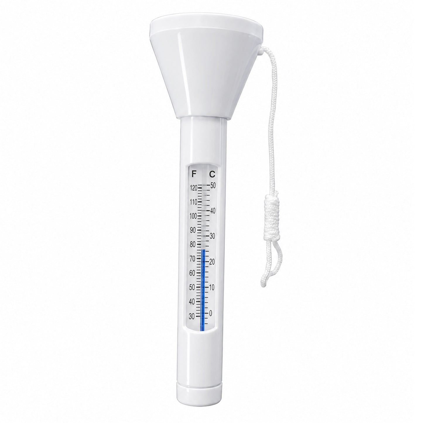 Bermuda Floating Pond Thermometer - White