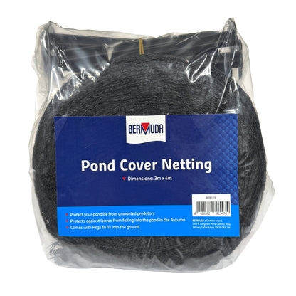 Bermuda Black Fine Pond Cover Net Pic 1