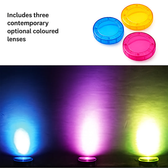 Blagdon Enhanced 3w LED Light Coloured Lenses x 3 Pic2
