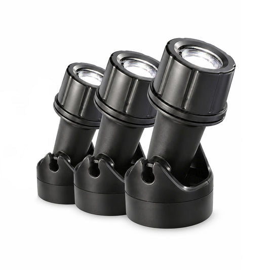 Blagdon Pond and Garden Light - 3 x 1w  Light Kit - Picture 1b