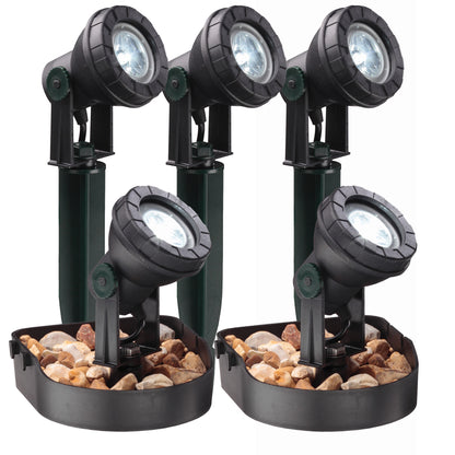 Blagdon Pond and Garden Light 5 x 3w Light Set Kit Pic1
