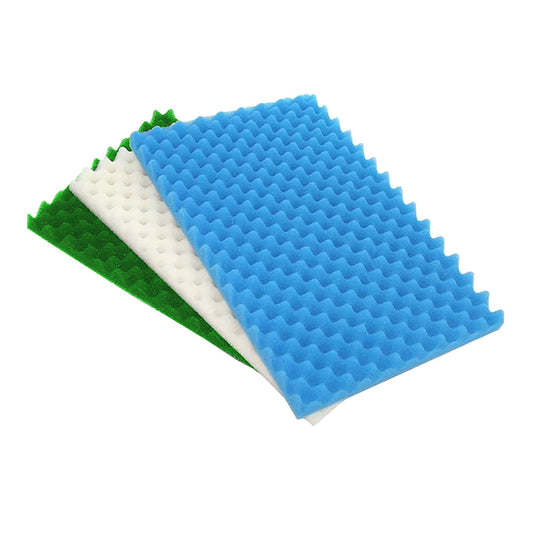 Lotus Green 2 Clean Foam Set - Course, Medium and Fine