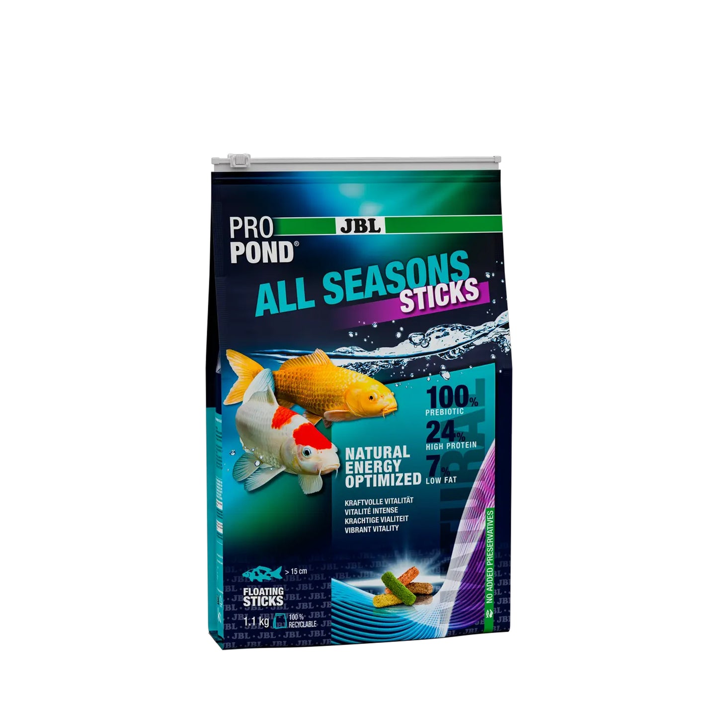 JBL ProPond All Seasons Fish Food - 1.1Kg - 6L - 14mm - Pic1