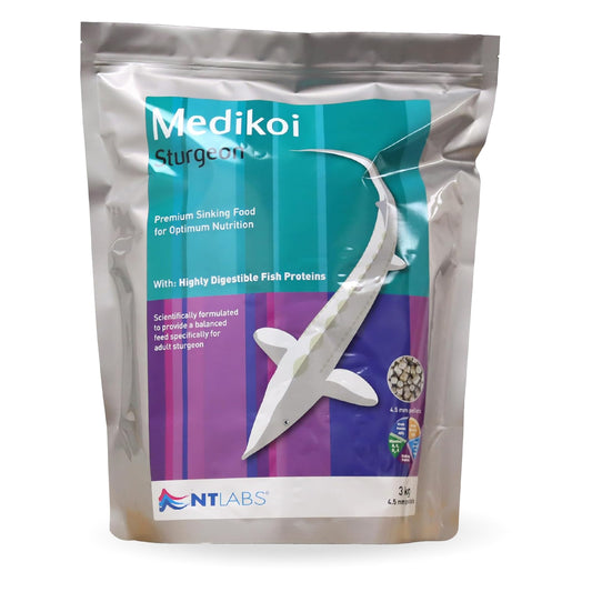 NT Labs MediKoi Sturgeon Fish Food 3Kg 4 5mm Picture 1