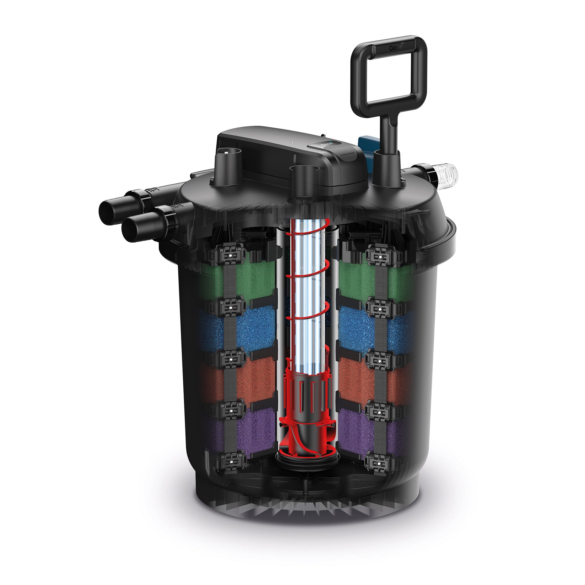 Oase Fil0toClear 60000 - 90000 Pressurised Pond Filter - Cut Away