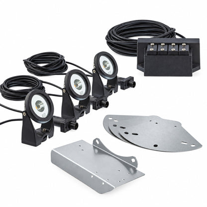 Oase LunAqua LED - Floating Fountain Illumination - White (3 Light Set) for PondJet / AirFlo / MIDI / MAXI Fountains