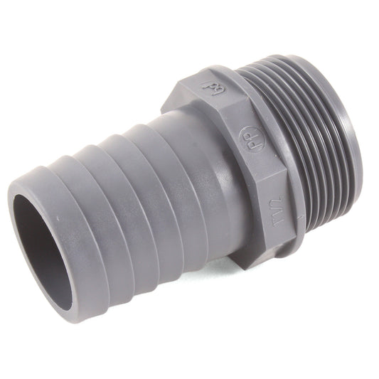 1 1/4 Inch x 40mm Male Threaded Hosetail - Image 1