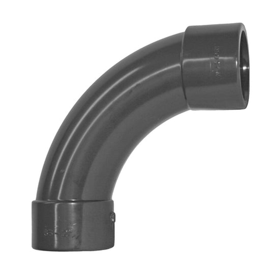2 inch Solvent Weld 90 Degree 2 inch Solvent Weld 90 Degree Swept Bend - Image 1
