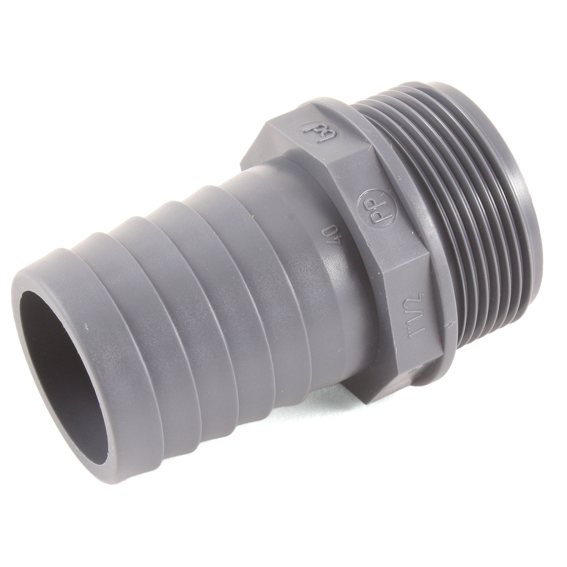 1 1/2 Inch x 40mm Male Threaded Hosetail - Image 1
