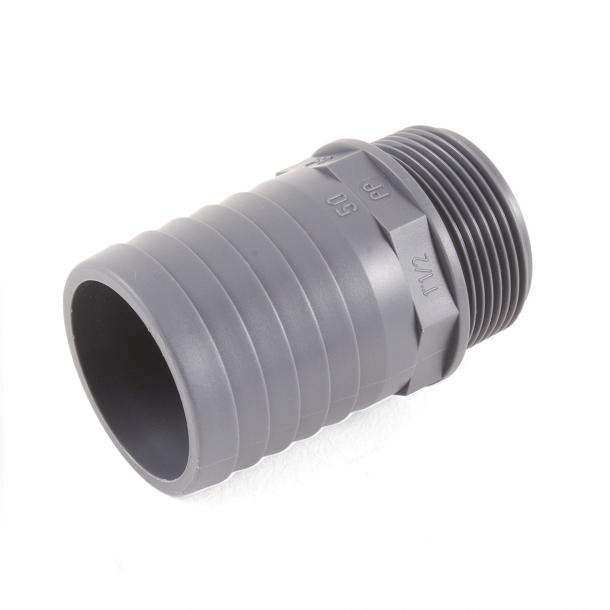 1 1/2 Inch x 50mm Male Threaded Hosetail - Image 1