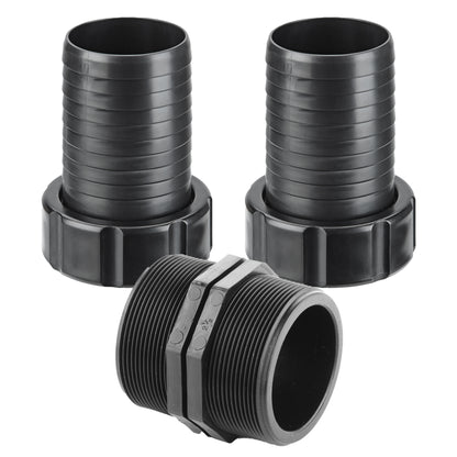 2 Half Inch BSP Male to 2 Half Inch Male Hosetail Kit Picture 2