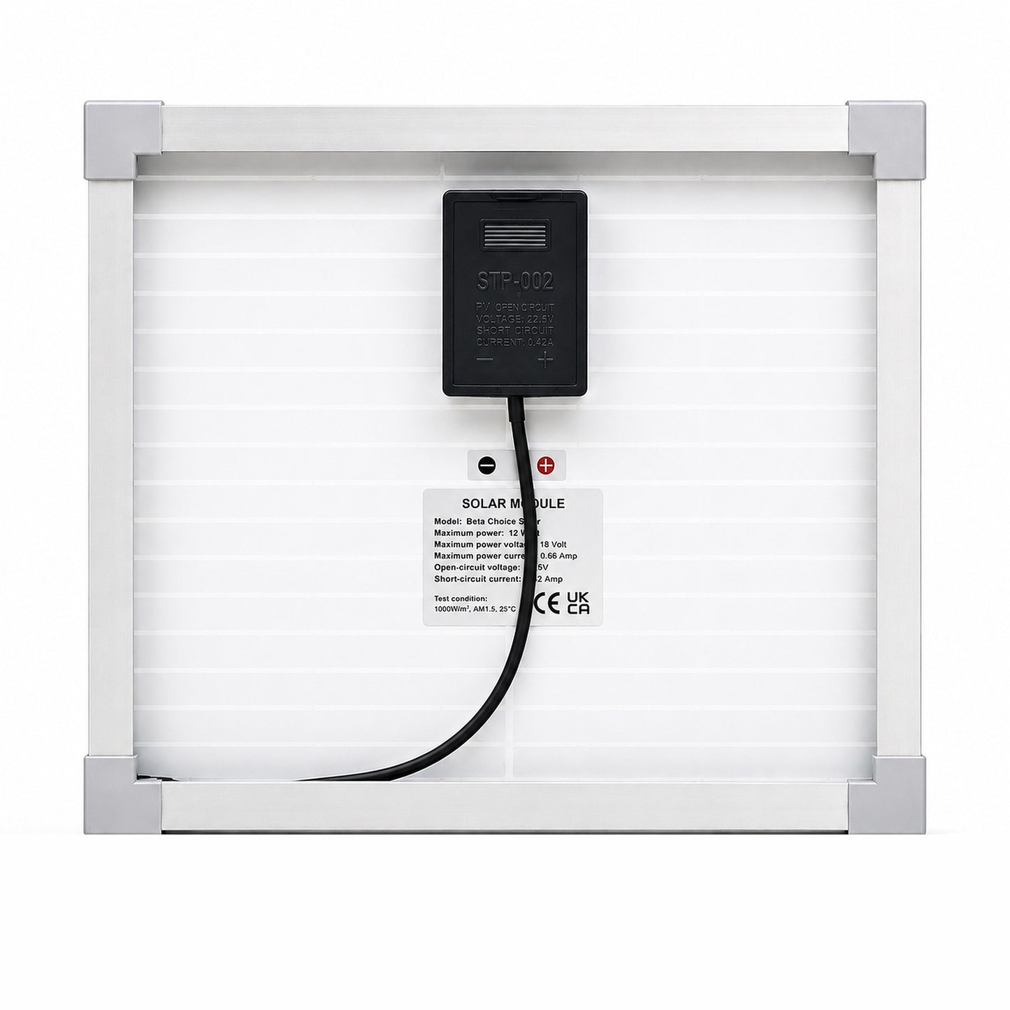 Betta Choice Solar Fountain Pump 700 - Replacement 12w Solar Panel Set