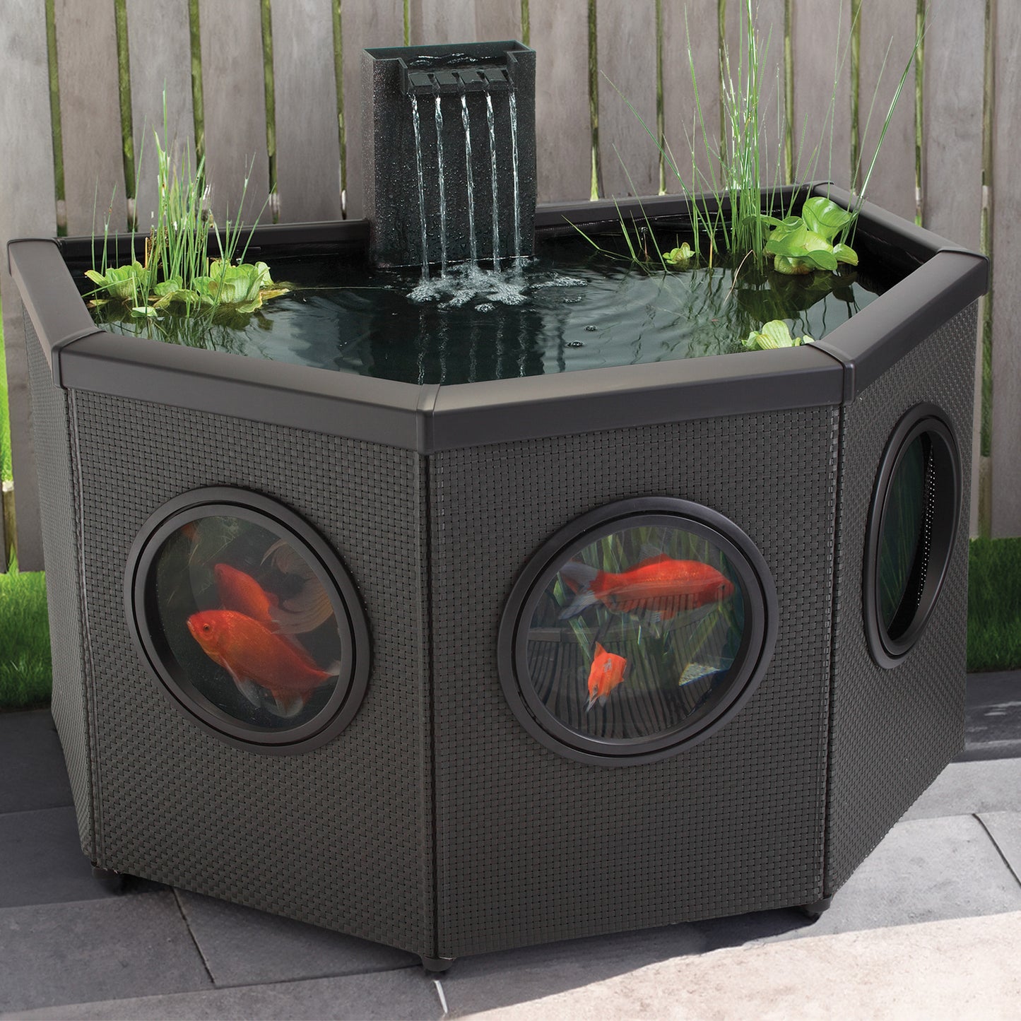 Blagdon Affinity Mocha Half Moon Freestanding Pond Picture 2