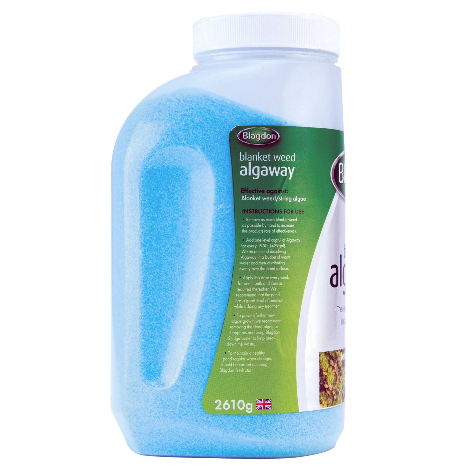 Blagdon - Algaway - Blanket Weed Treatment - Large - 2610g - Image 2