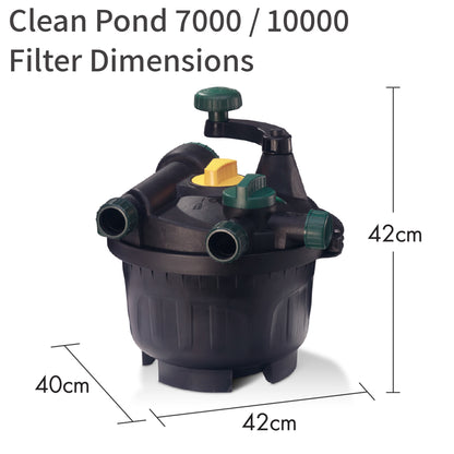 Blagdon Clean Pond Machine 7000 - 10000 Pond Filter - Dimensions