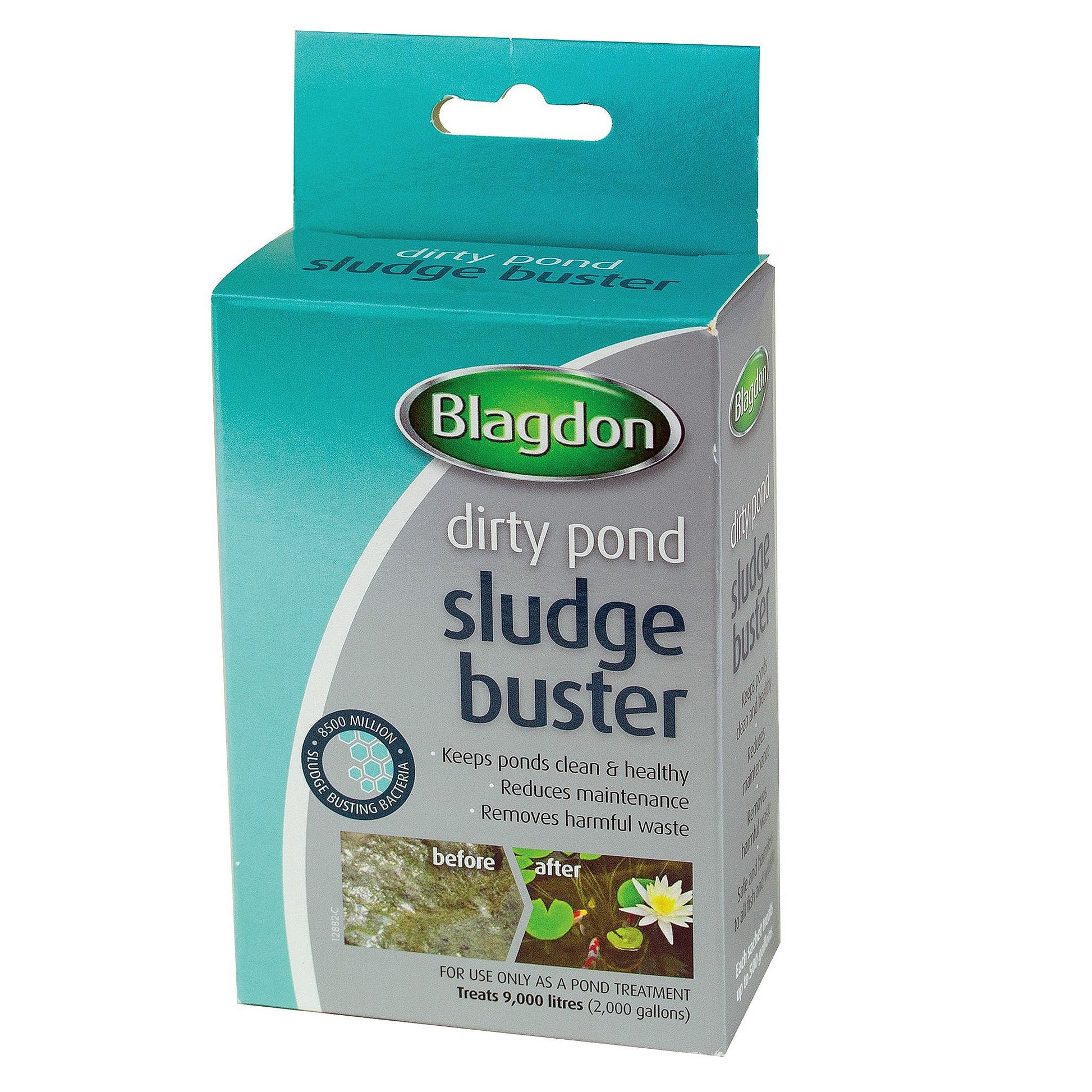 Blagdon Interpet - Sludge Buster - 4 Pack - Treats 9000L (2250L per pack) - Image 1