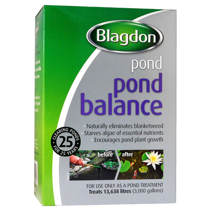 Blagdon - Pond Balance - 519g - Treats 3,000 G / 13,635 L - (3 x 1000 G / 4545 L) - Image 1