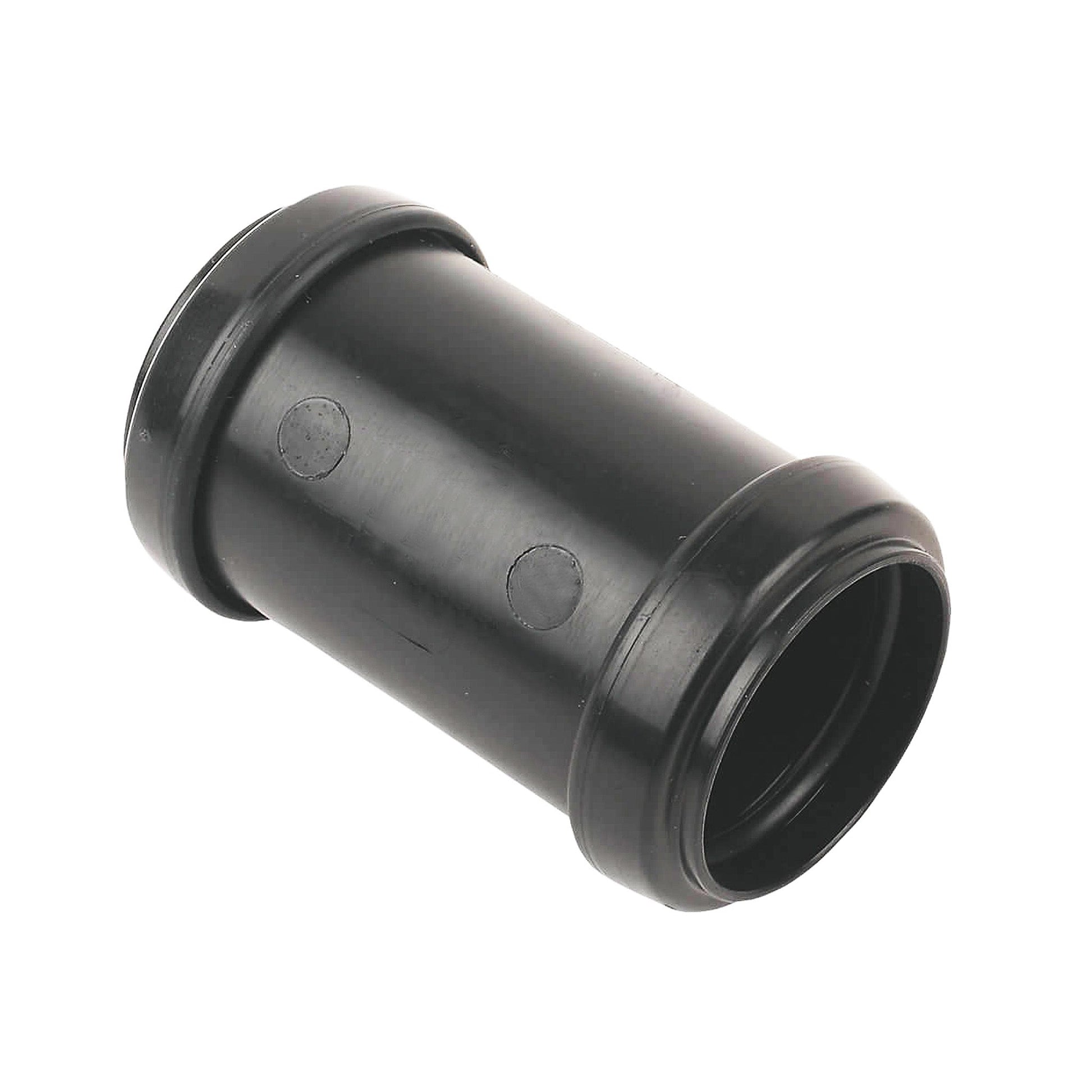 1¼ inch Aquateck Rigid Pipework Push Fit Union (Black) - Image 1