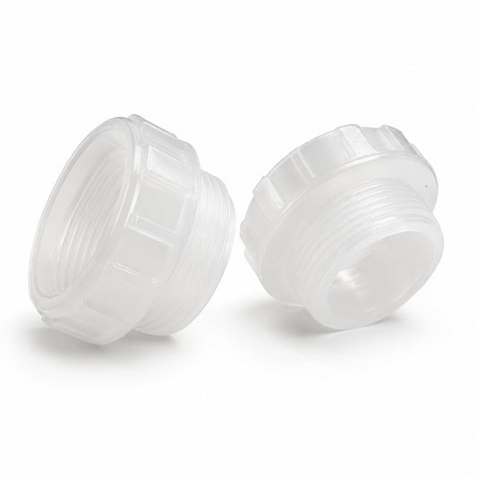 Evolution Aqua Evo UV Quartz Sleeves Locking Nuts Pair 15w 75w Pic1
