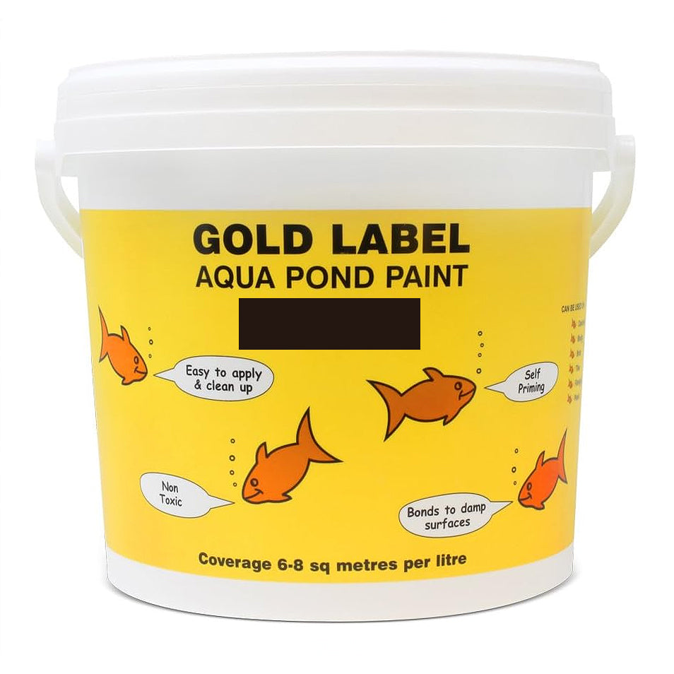 Gold Label Pond Paint - Black - 5L - Image 1