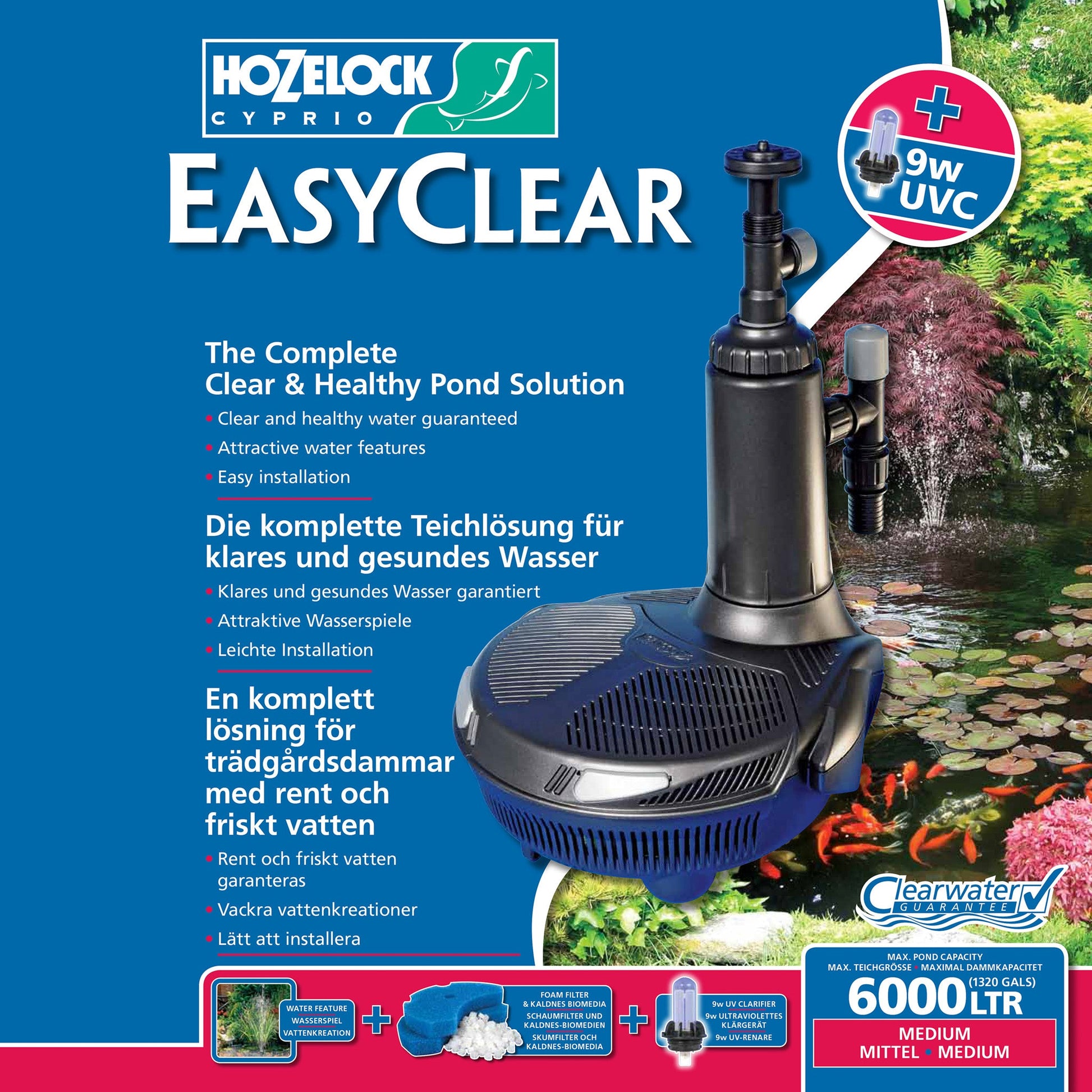 Hozelock EasyClear 6000 Pond Filter - Image 2