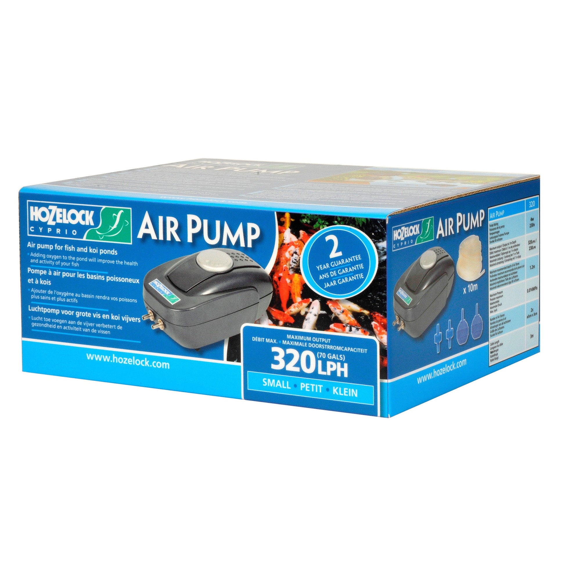 Hozelock 320 LPH Pond Air Pumps - Image 3