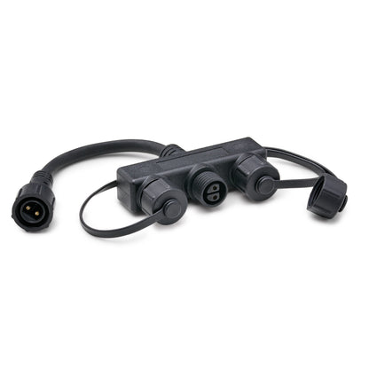 LunAqua Connect LED Lights 3 Way Distributor 2 Pin WHITE Connection Picture 1