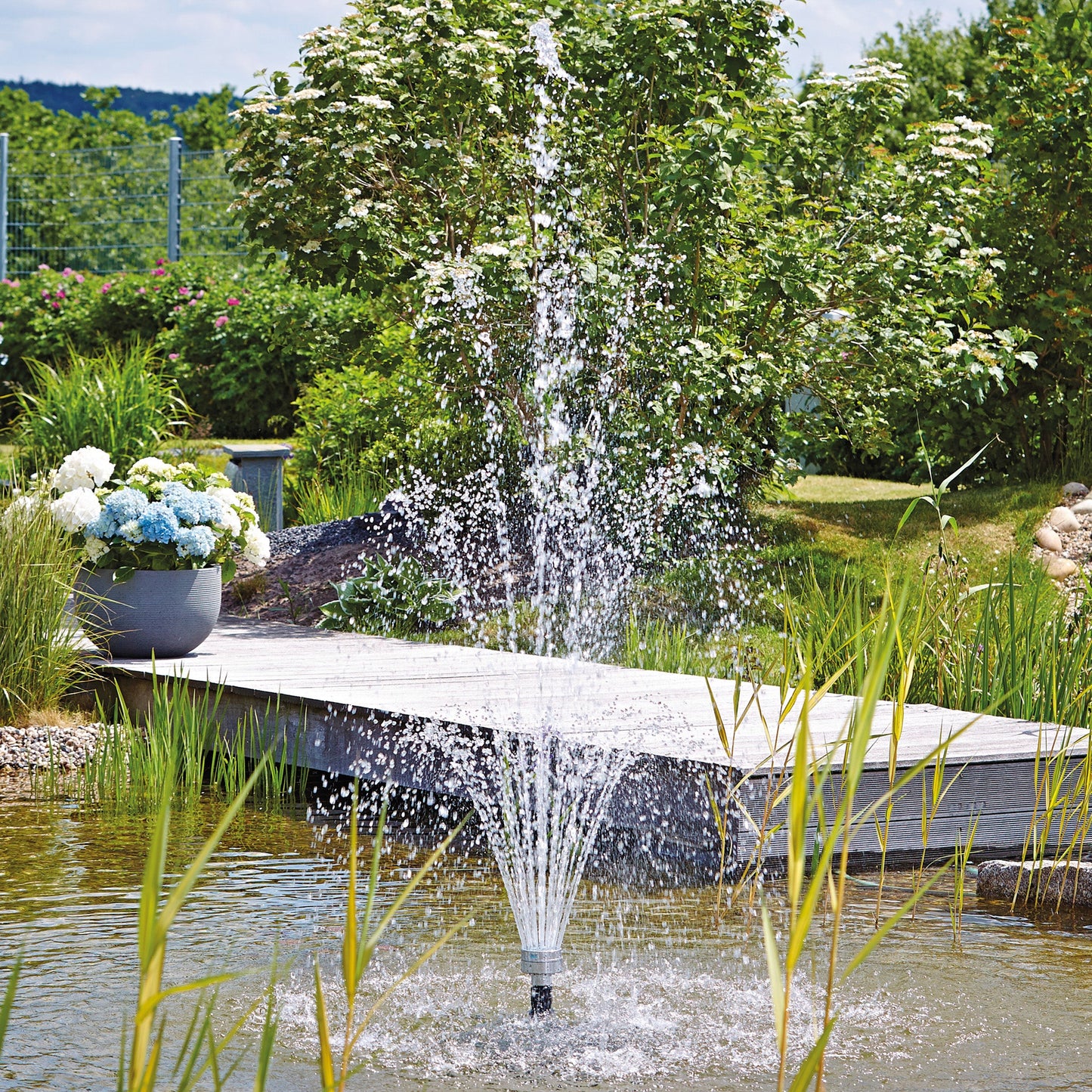 Oase Large Vulcan Fountain Jet - 43-3 Silver - 1 Inch Thread (50766) - NND - Image 2