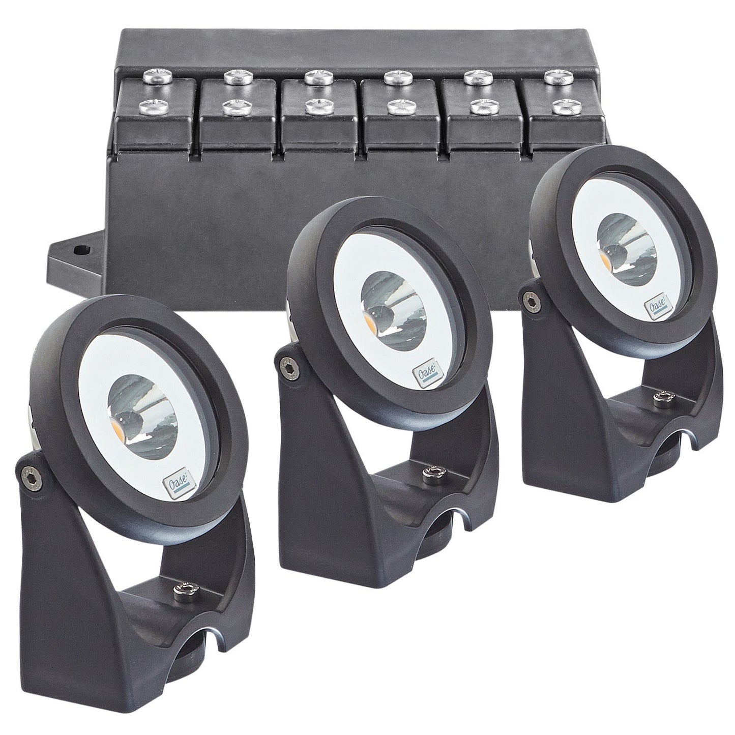 Oase LunAqua LED - Floating Fountain Illumination - RGB - EGC (3 Light Set) for PondJet / AirFlo / MIDI / MAXI Fountains - Image 1