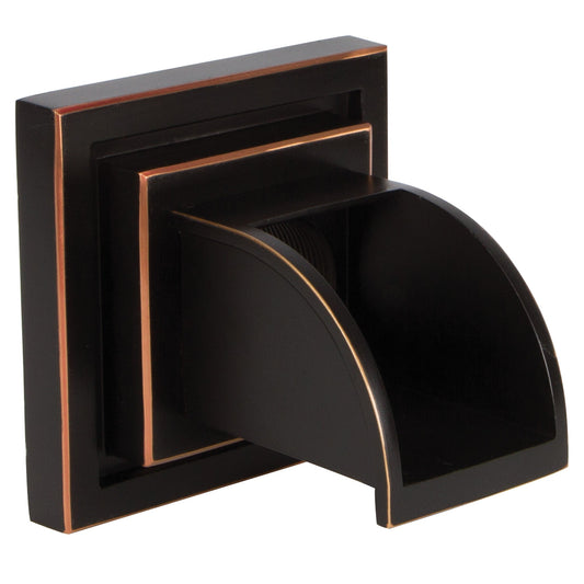 Oase Mantova - Bronze Wall Water Spout (Square) - Image 1