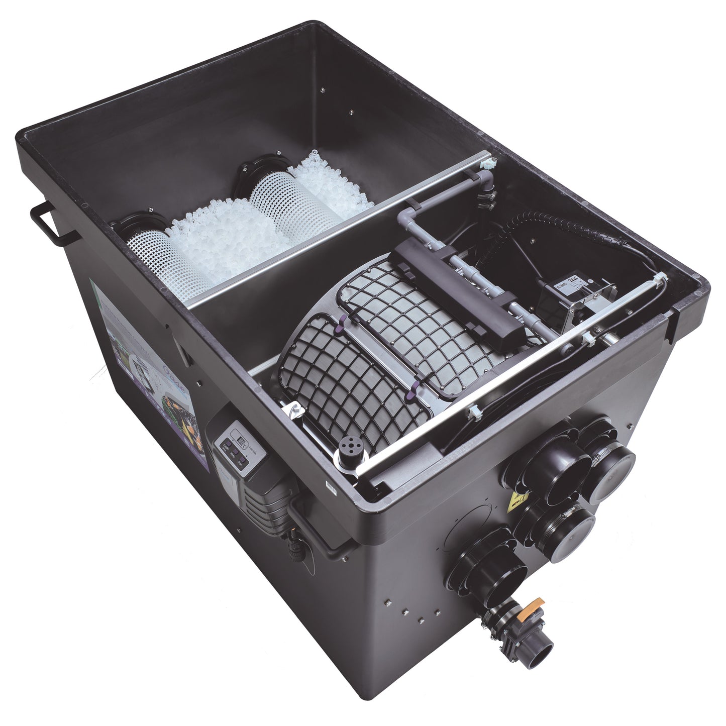 Oase Proficlear Premium Compact - L -Gravity Pond Filter - Inside