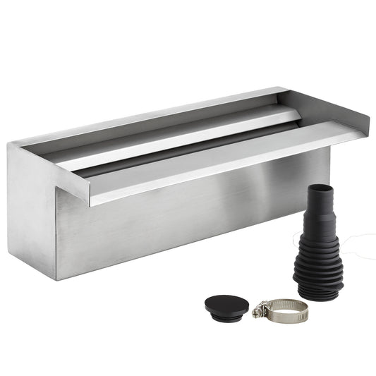 Oase Stainless Steel Waterfall 30 30cm wide Picture 1