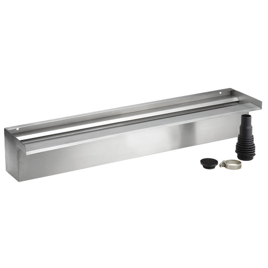 Oase Stainless Steel Waterfall 60 - 600m wide - Image 1