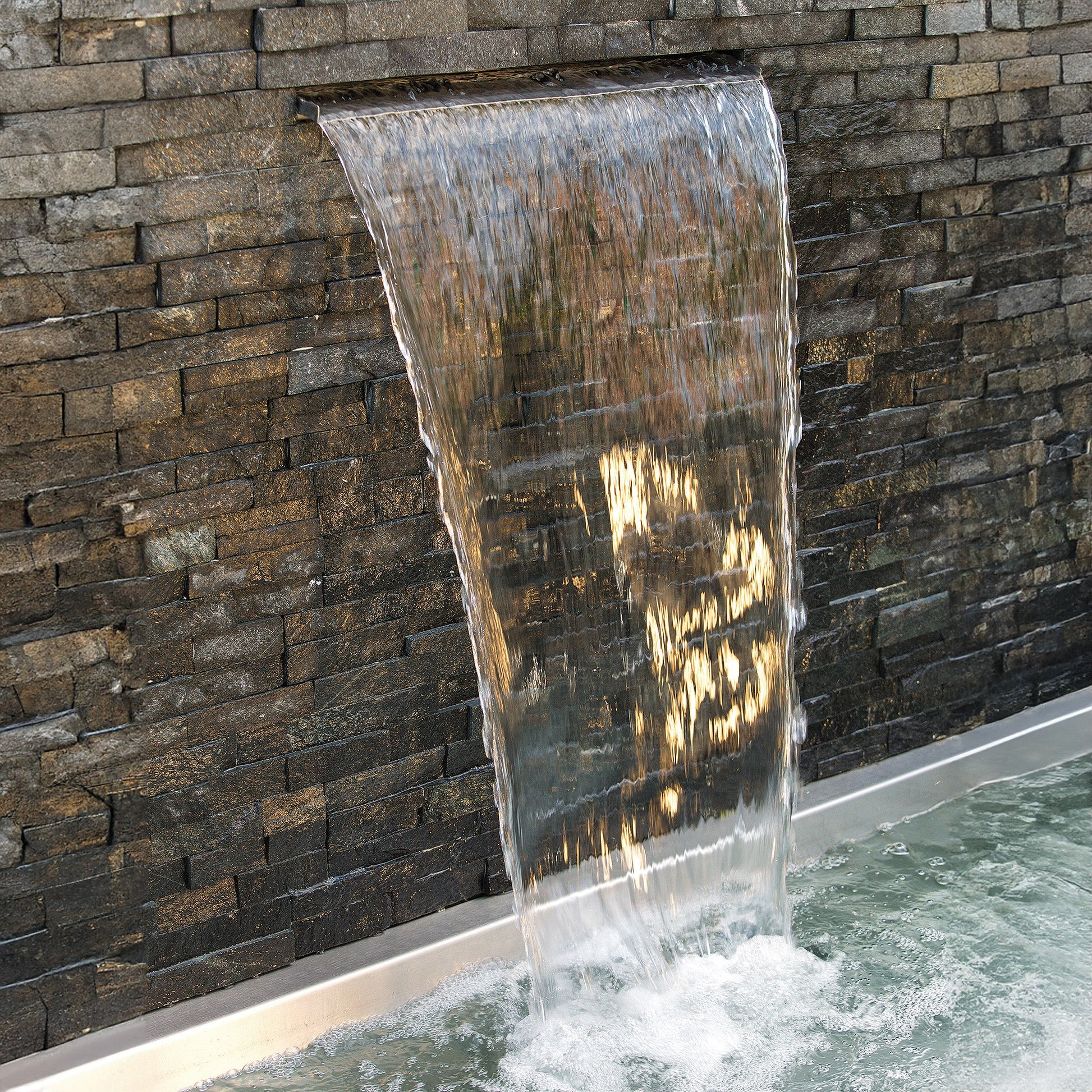 Oase Stainless Steel Waterfall XL 30 - 30cm wide - Image 4