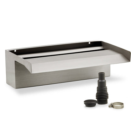 Oase Stainless Steel Waterfall XL 30 - 30cm wide - Image 1