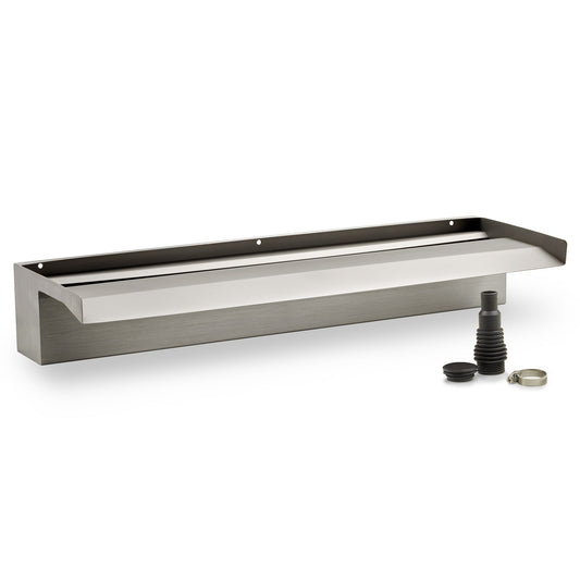 Oase Stainless Steel Waterfall XL 60 - 60cm wide - Image 1