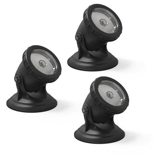 Pontec PondoStar LED Warm 3 Pond Light Set  (Max Depth 1.0m) - Image 1