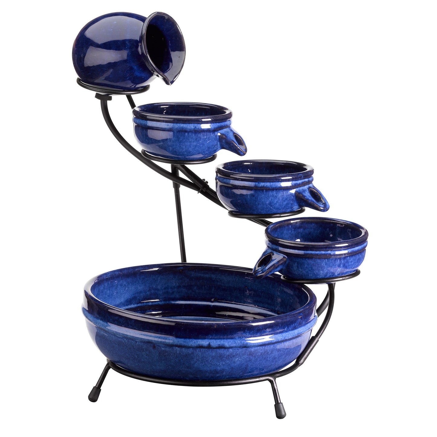 Smart Solar - Neptune Blue Ceramic Solar Cascade - Image 1