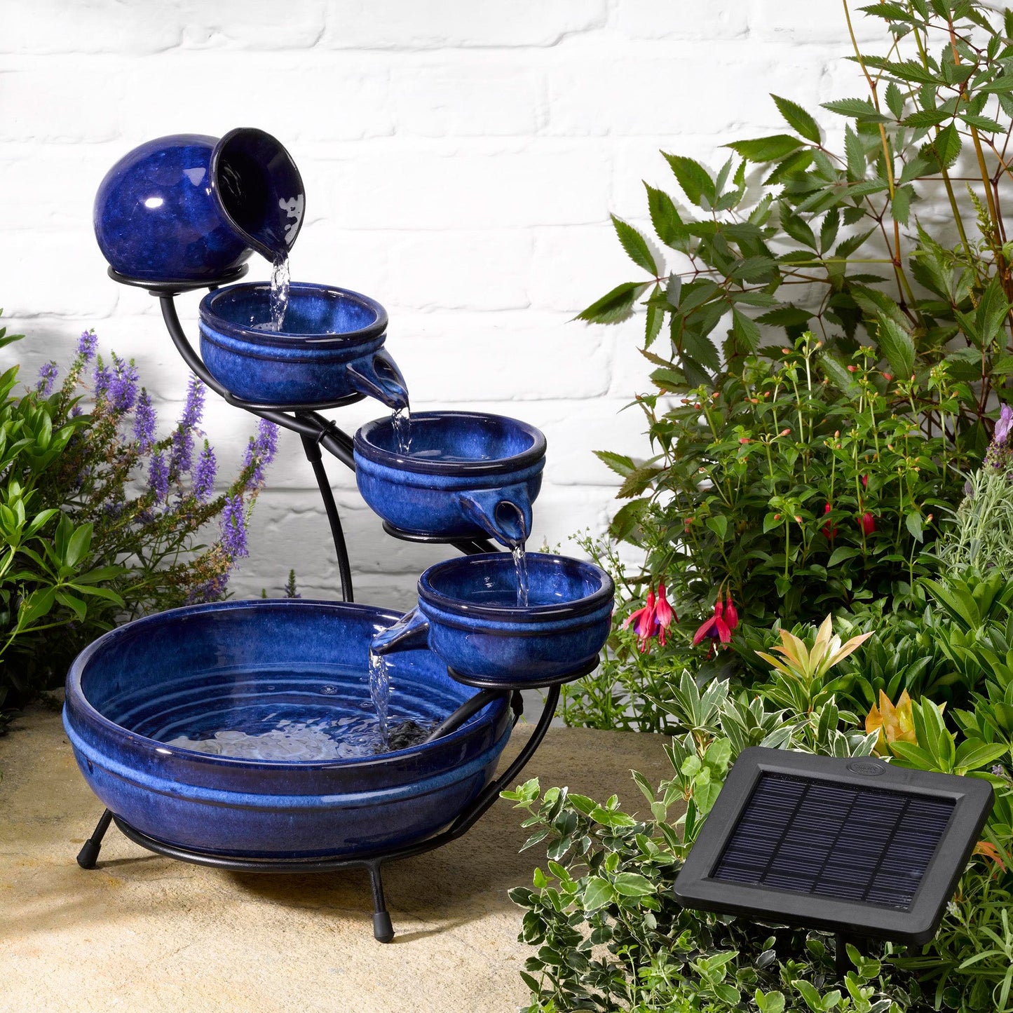 Smart Solar - Neptune Blue Ceramic Solar Cascade - Image 2