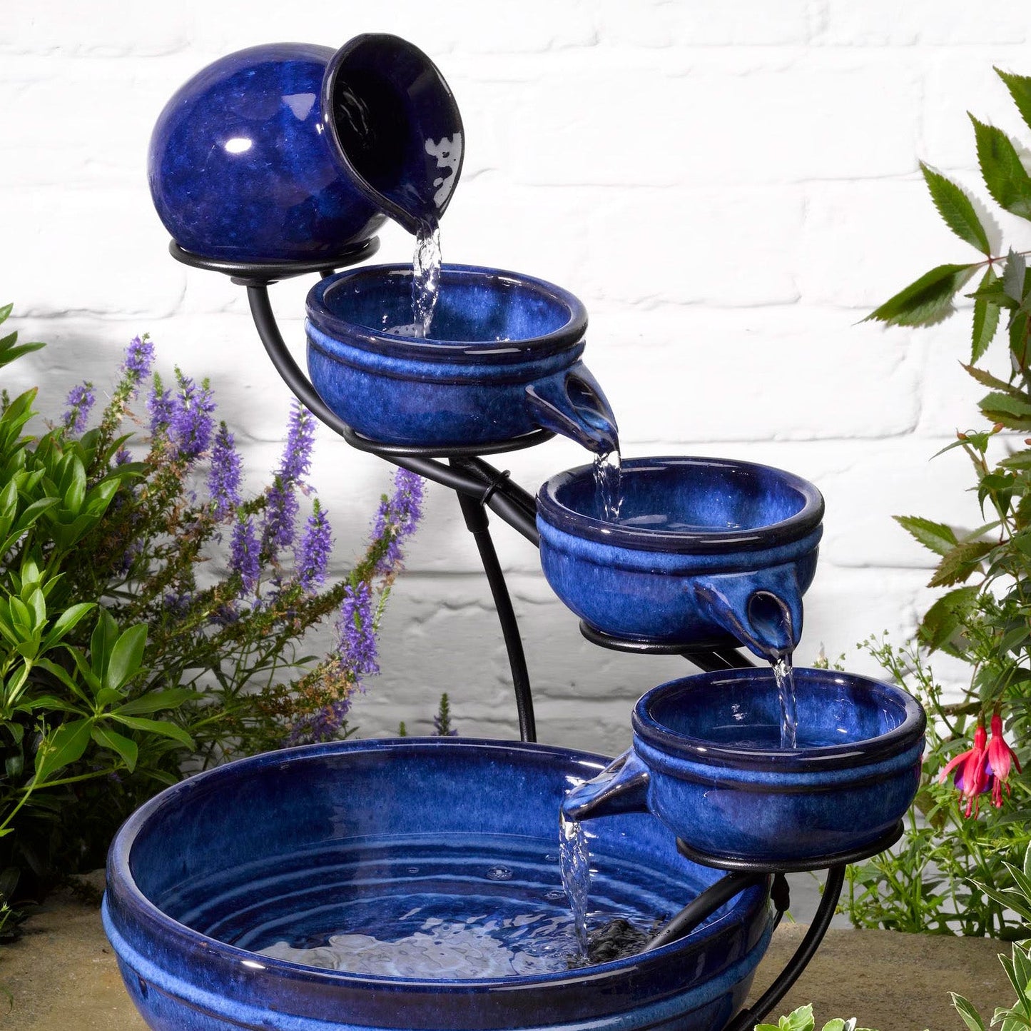 Smart Solar - Neptune Blue Ceramic Solar Cascade - Image 3