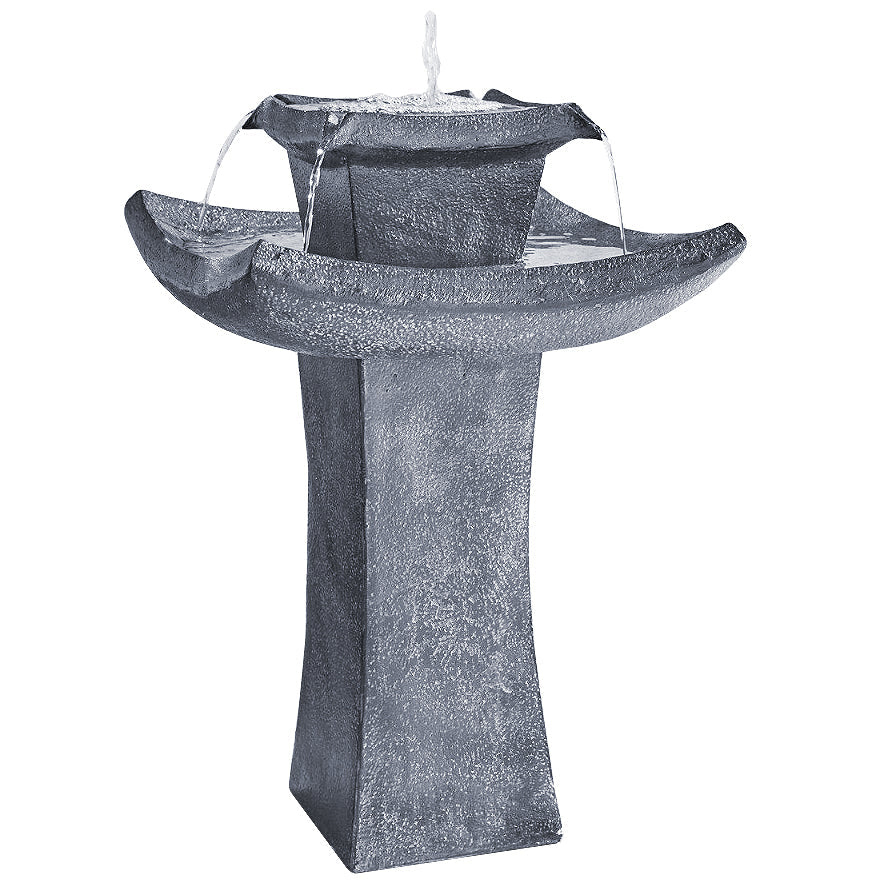 Smart Solar - Pagoda Solar Birdbath Water Feature - Image 1